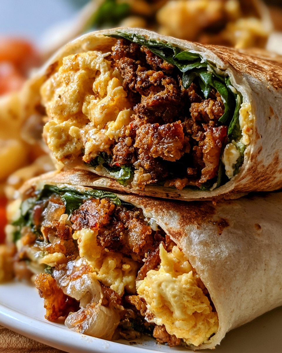 High-Protein Breakfast Burrito