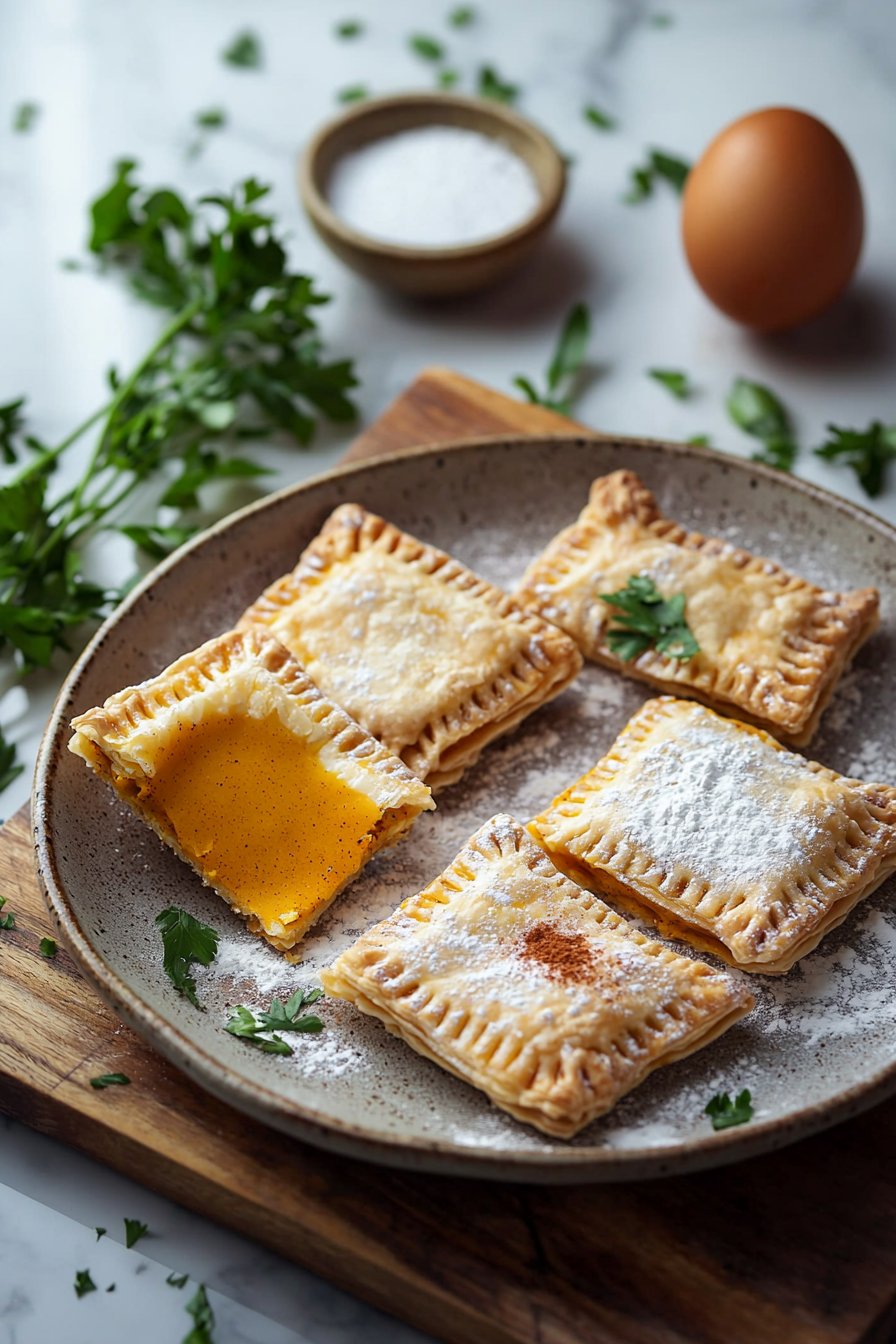 Homemade Pumpkin Pop Tarts
