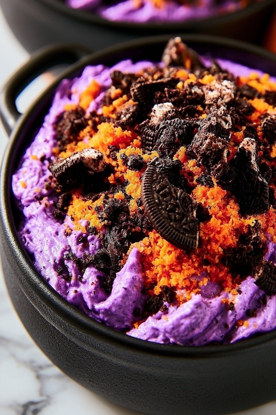 Halloween Cheesecake Fluff