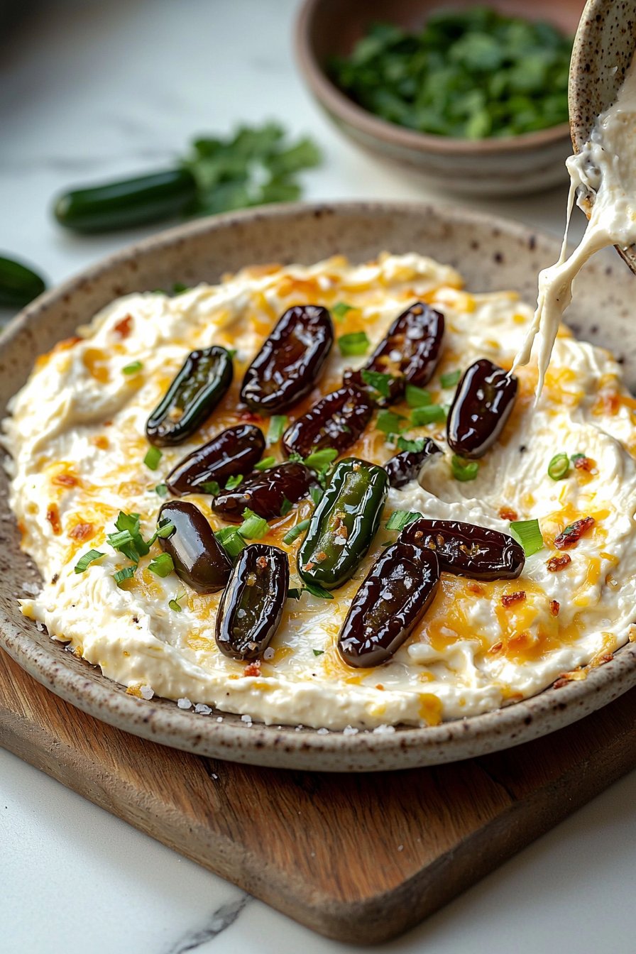 Candied Jalapeño Popper Dip