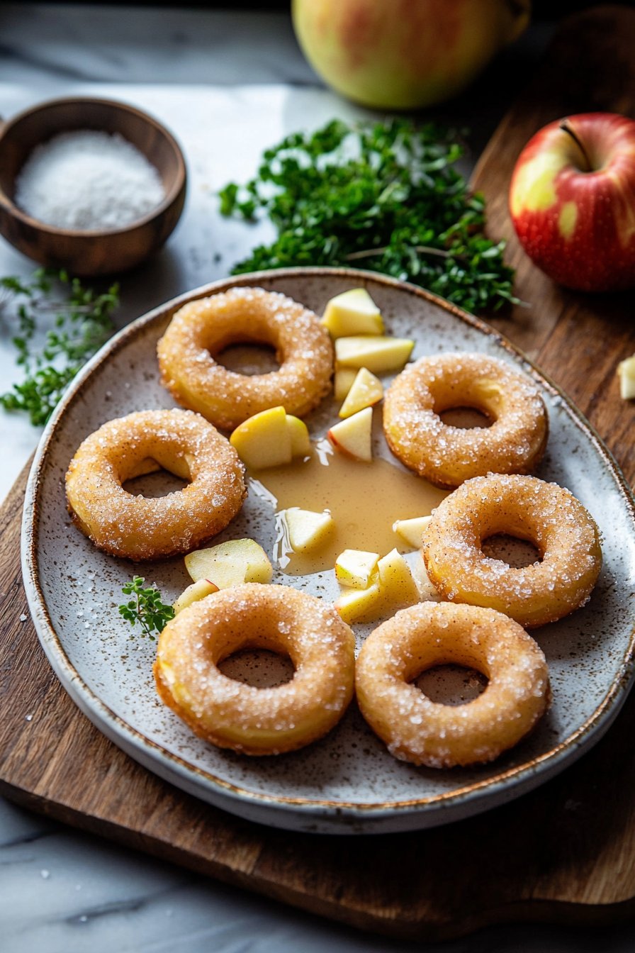 Baked Apple Donuts