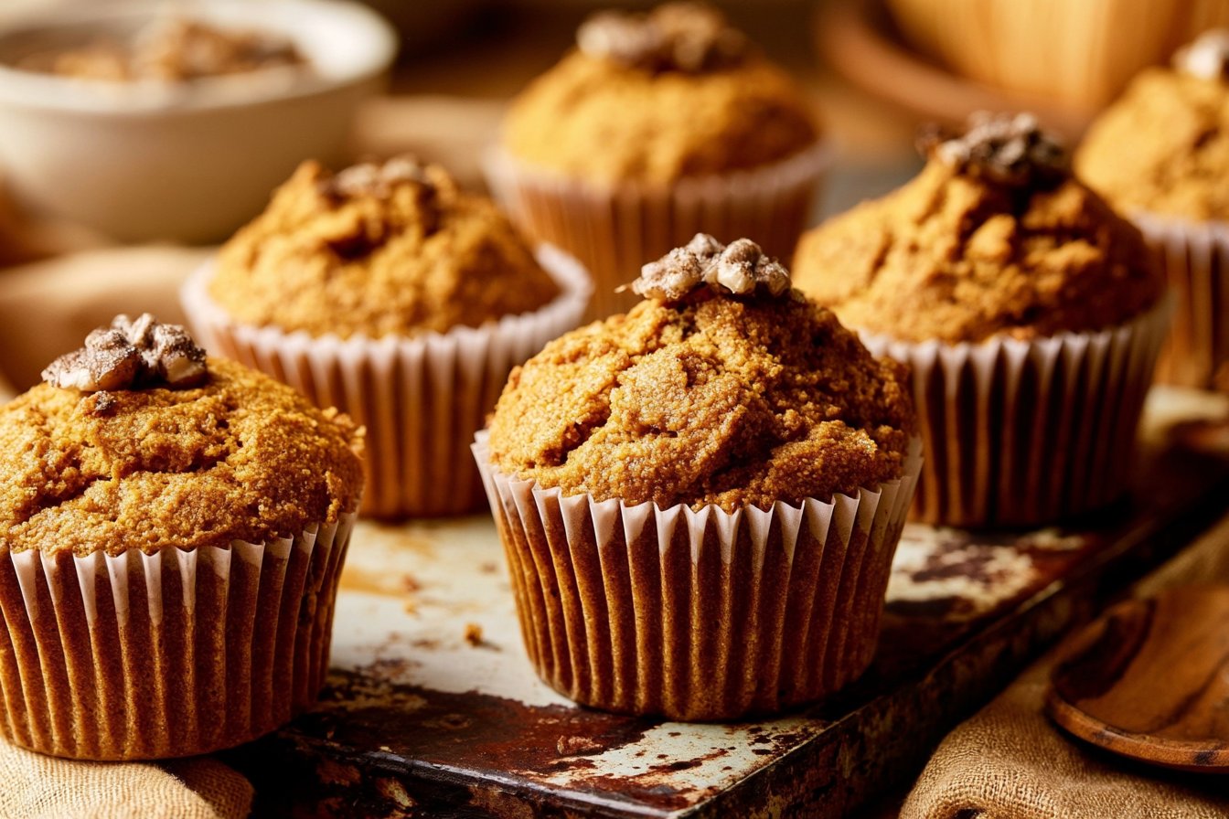 Pumpkin Protein Muffins