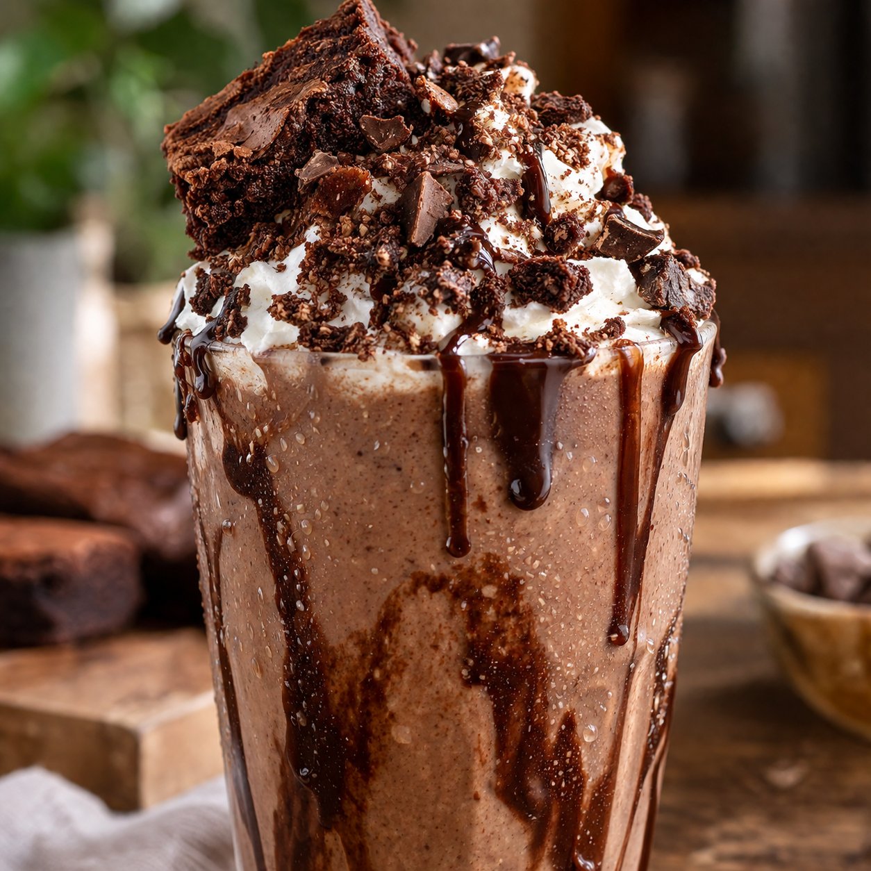 Batido de brownie 3 Brownie Milkshake