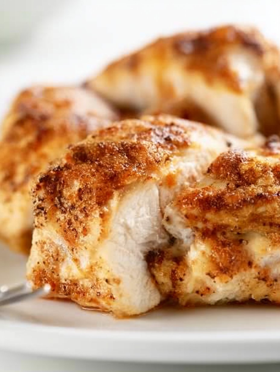 Muslos de Pollo Horneados Jugosos sin Hueso ni Piel (425F)