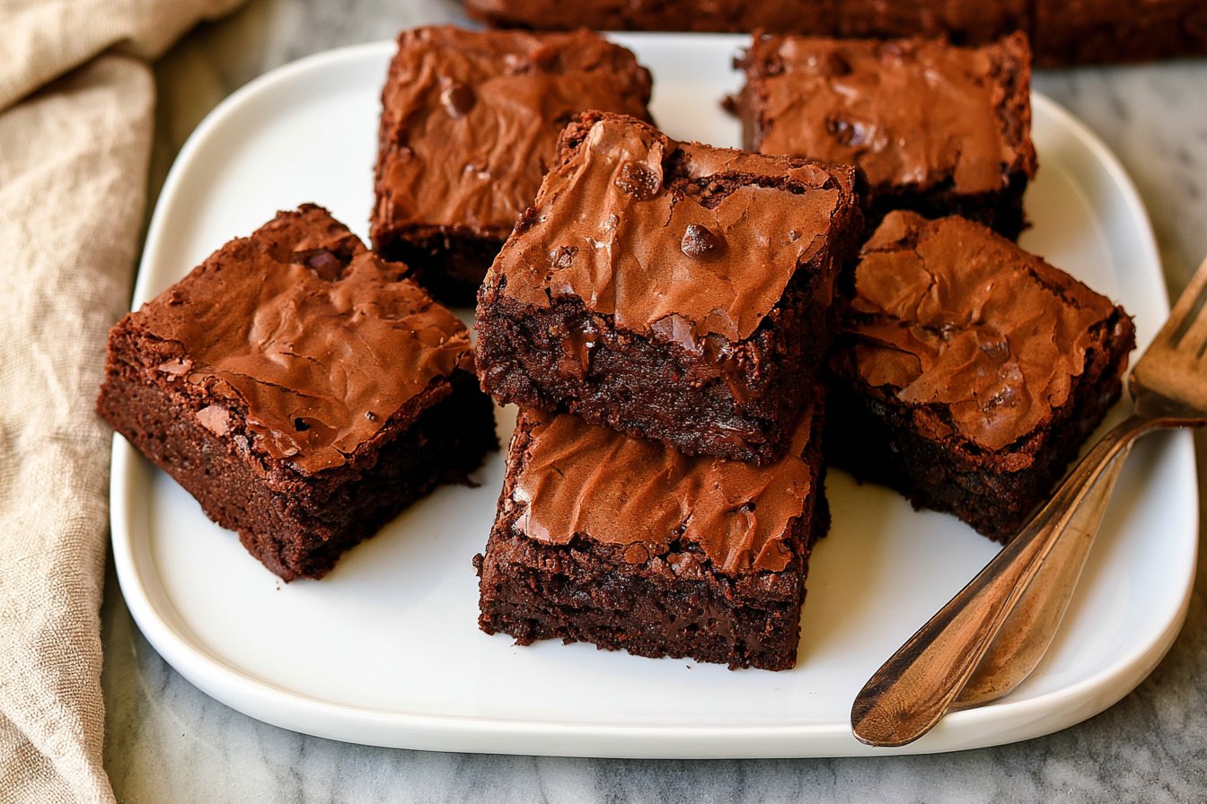 Homemade Brownies Recipe from Scratch