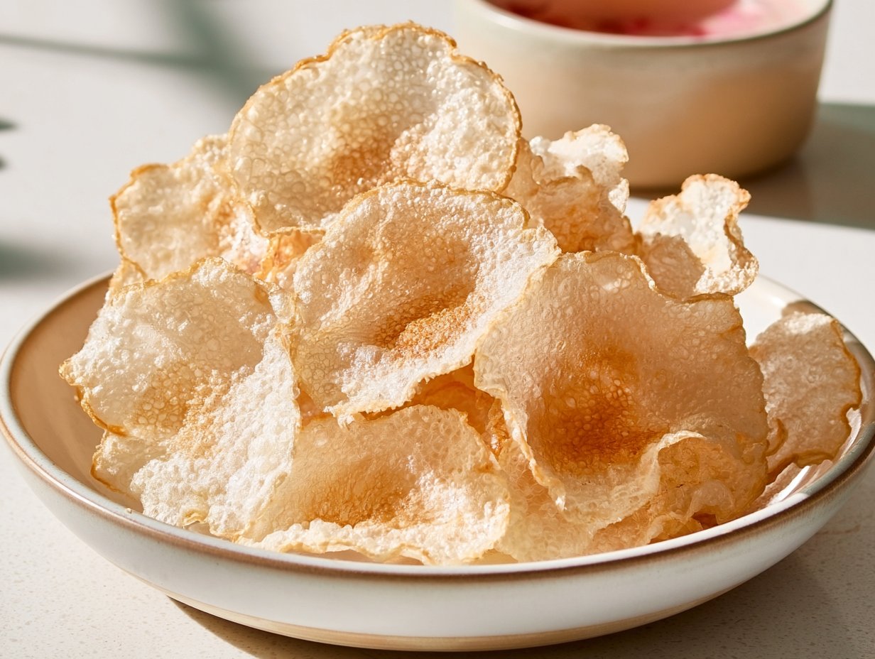 Reispapier-Chips