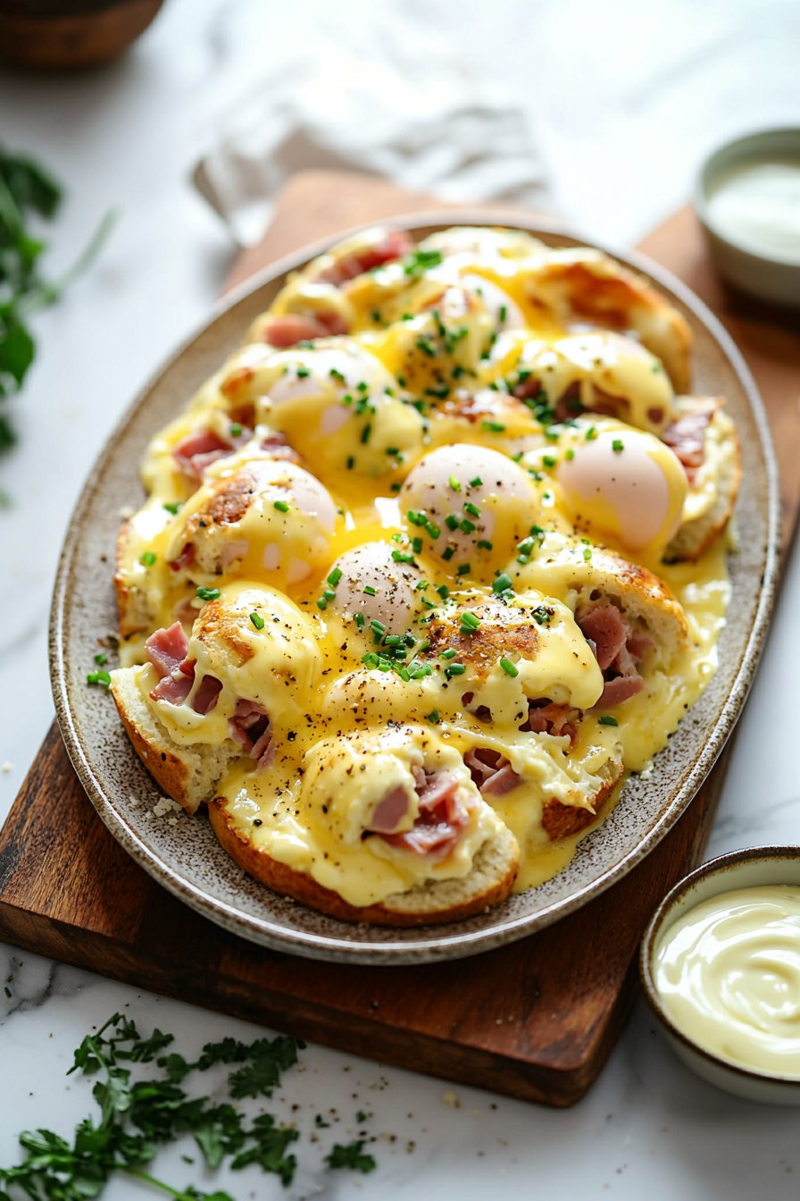 Overnight Eggs Benedict Casserole – Easy Breakfast Bake