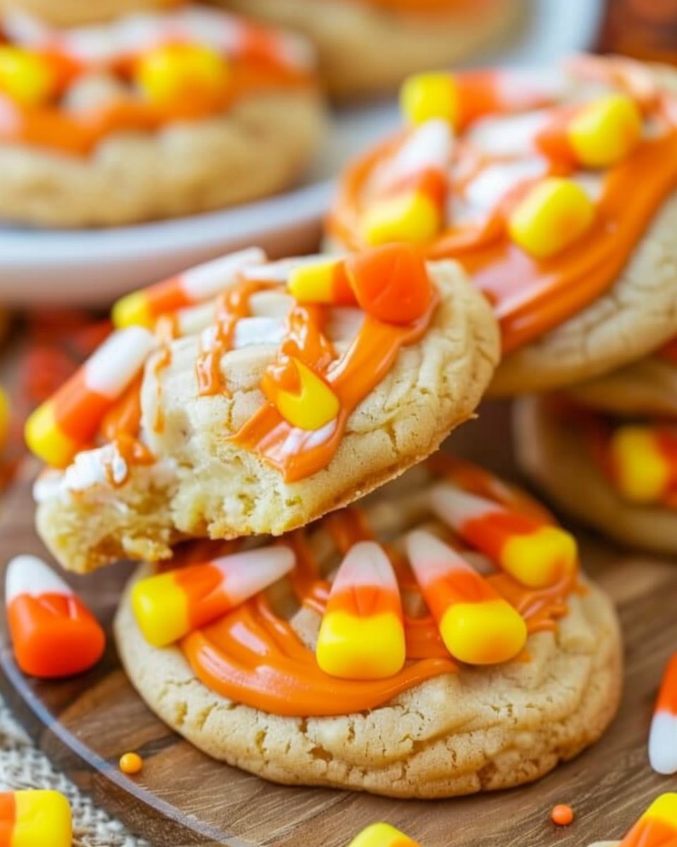 Candy Corn Cookies