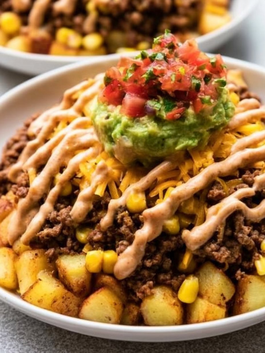Loaded Potato Taco Bowl for easy dinners that actually feel satisfying 🍽️