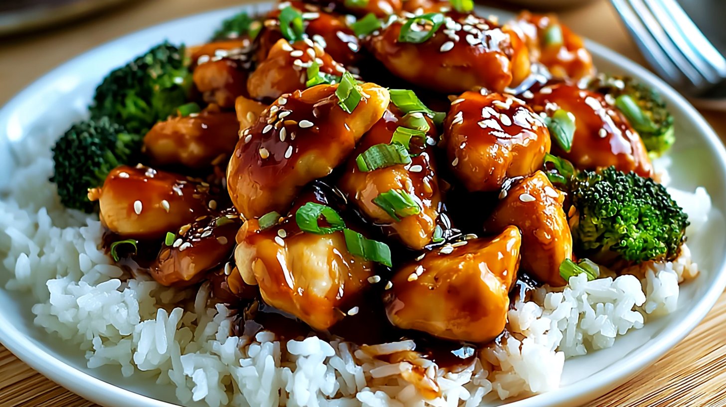 Easy Honey Garlic Chicken Dinner