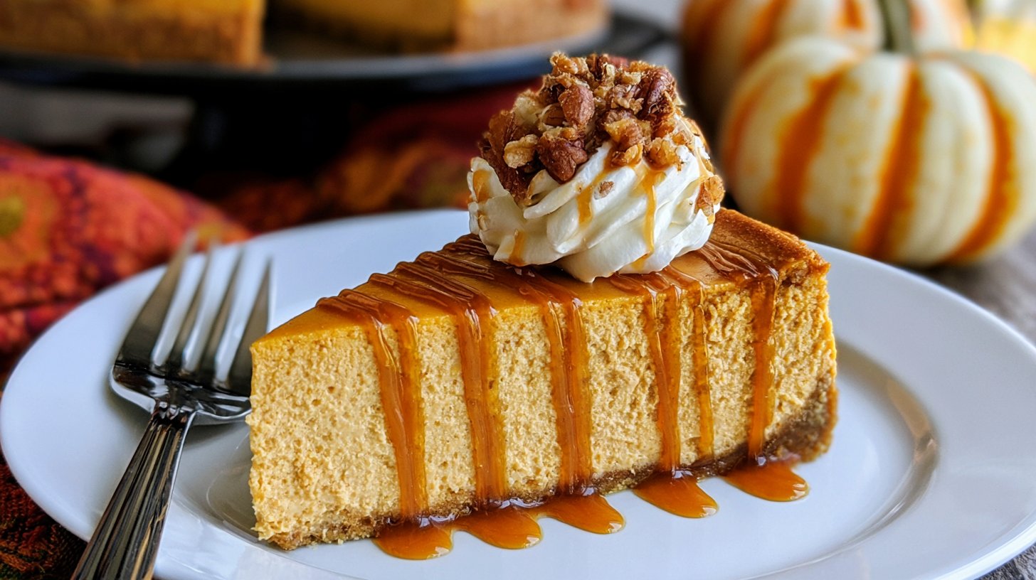 Best EVER Pumpkin Cheesecake Recipe