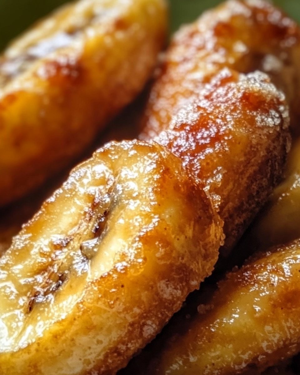 Gebackene Bananen aus dem Airfryer