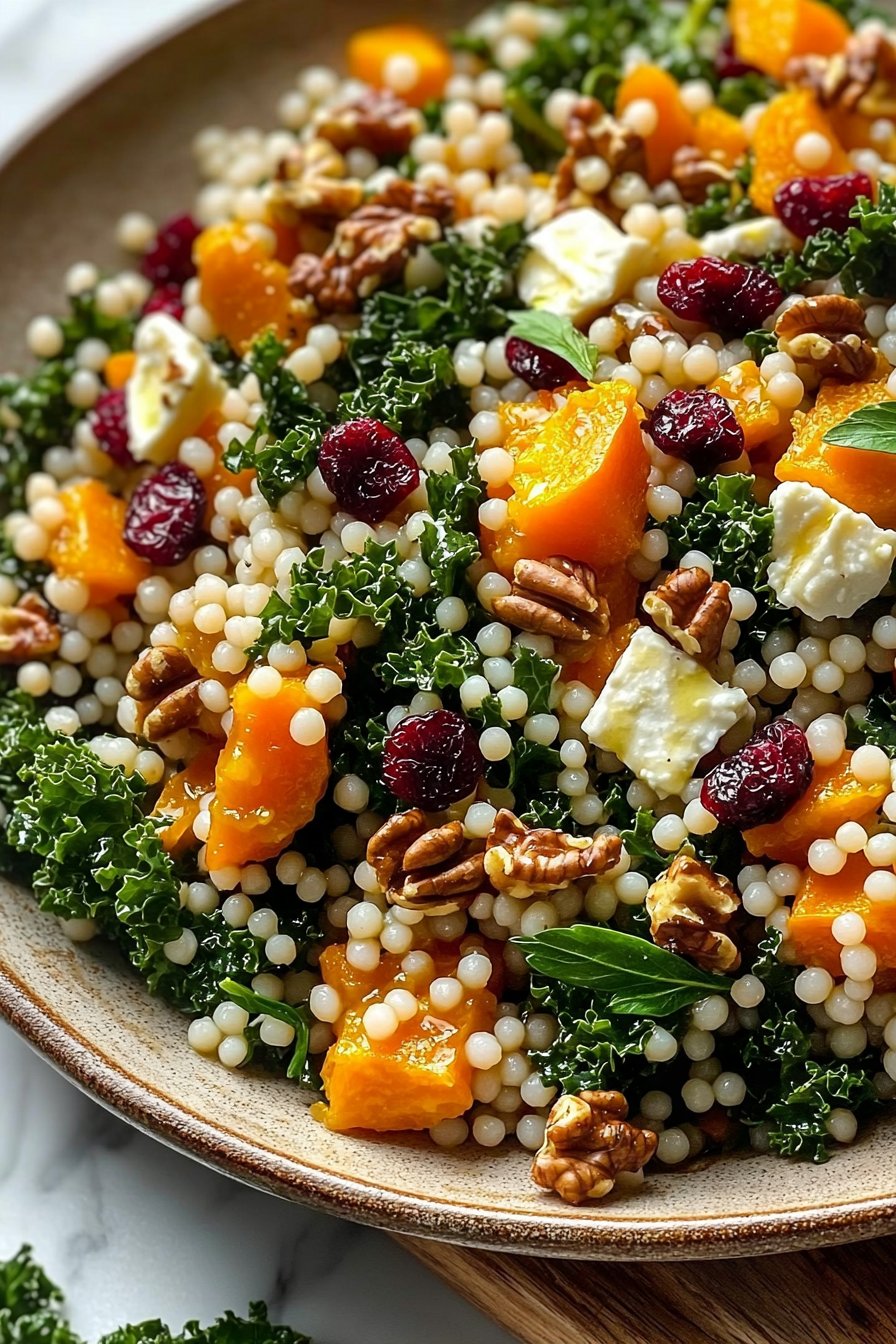 Autumn Pearl Couscous Salad