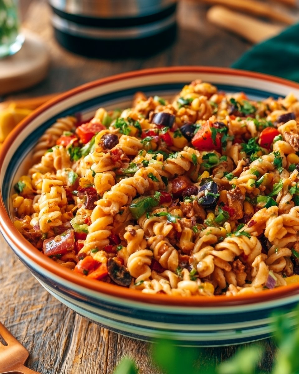 Cold Taco Pasta Salad