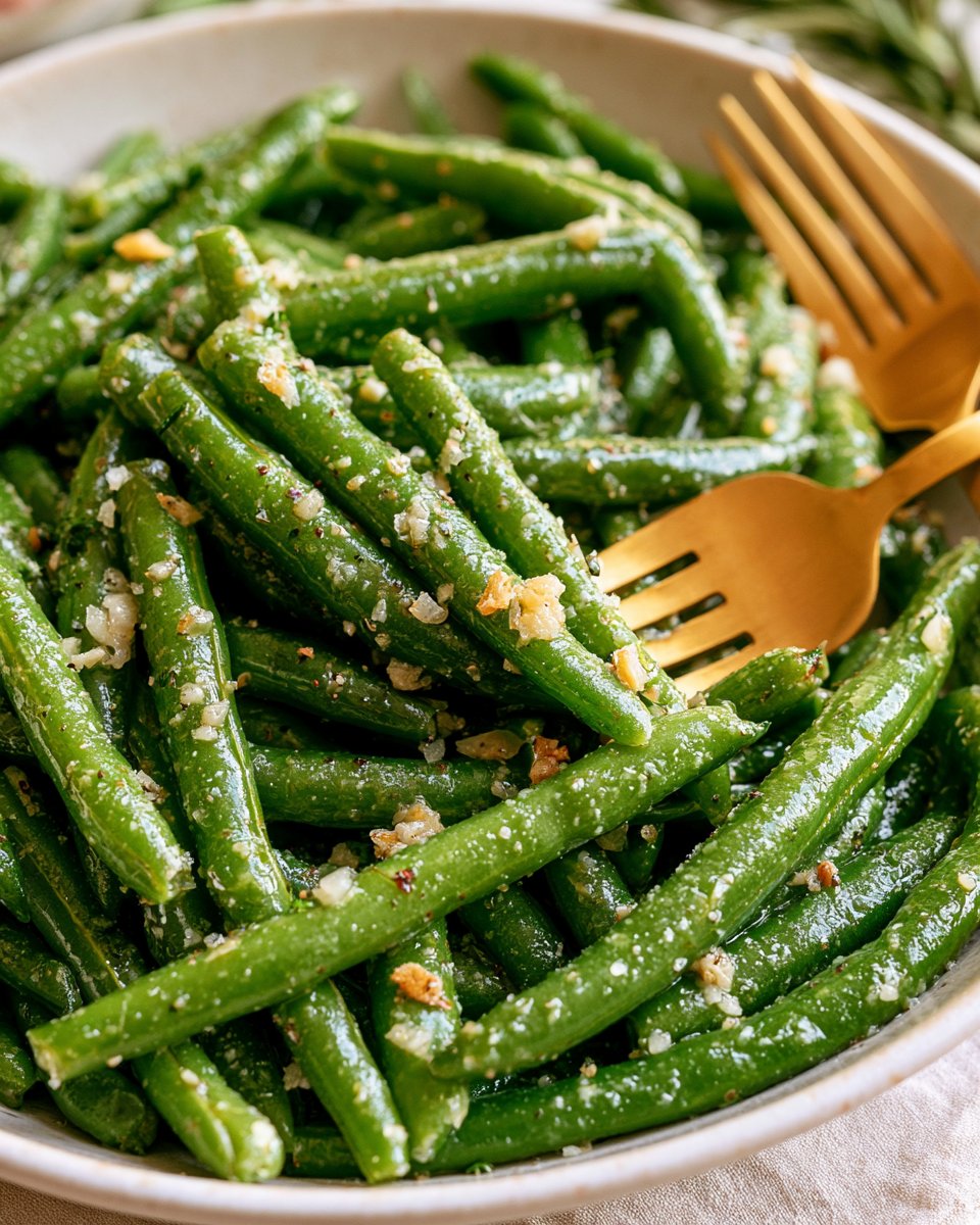 Garlic Parmesan Green Beans