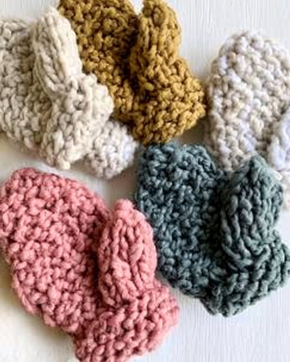 Beginner Bulky Mittens