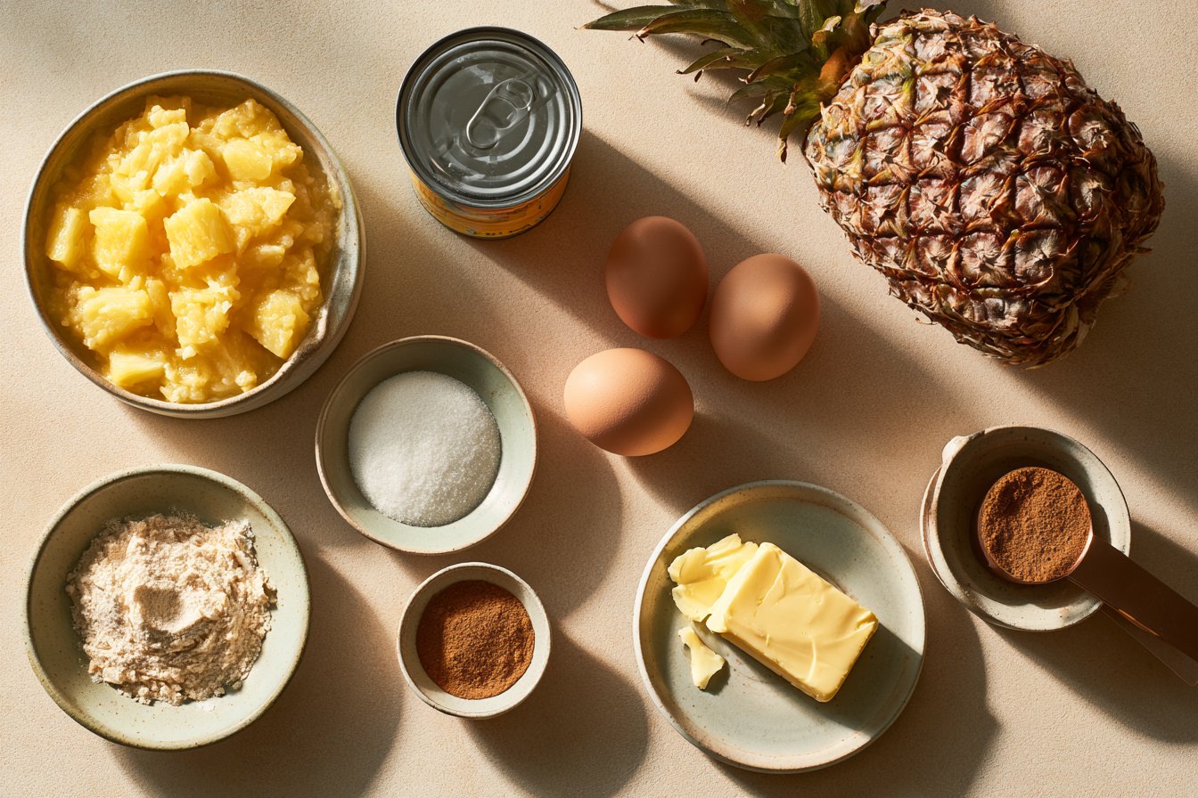 Baked Pineapple