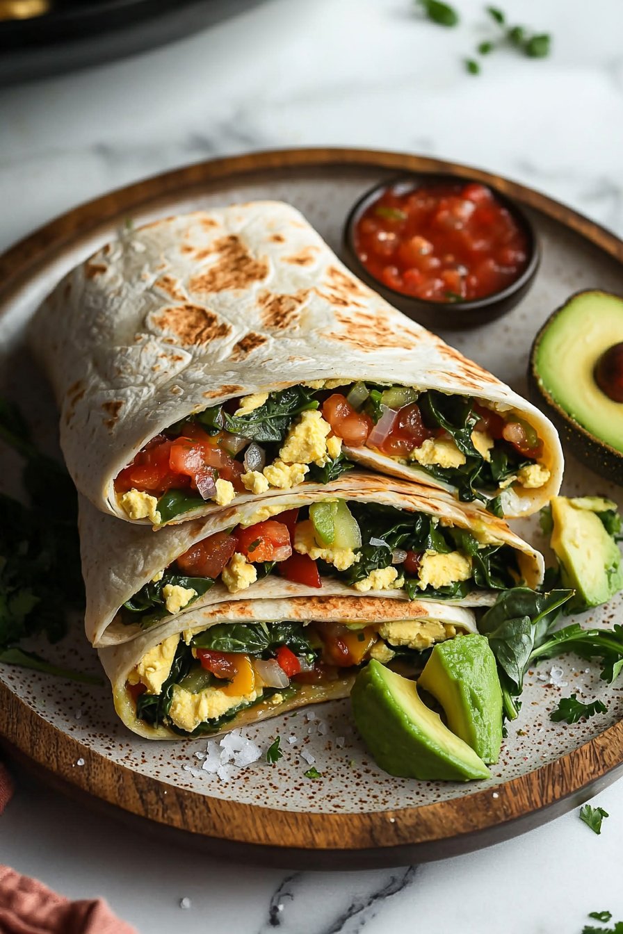 Healthy Breakfast Burrito