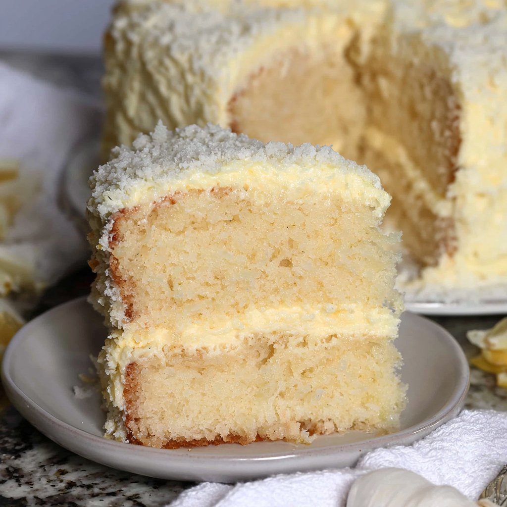 Italian Lemon Cream Cake
