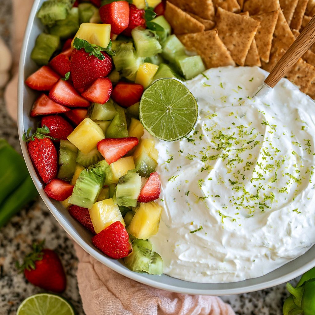 Key Lime Pie Fruit Dip