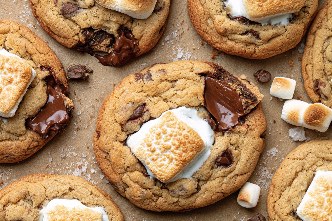 Sourdough S'mores Cookies