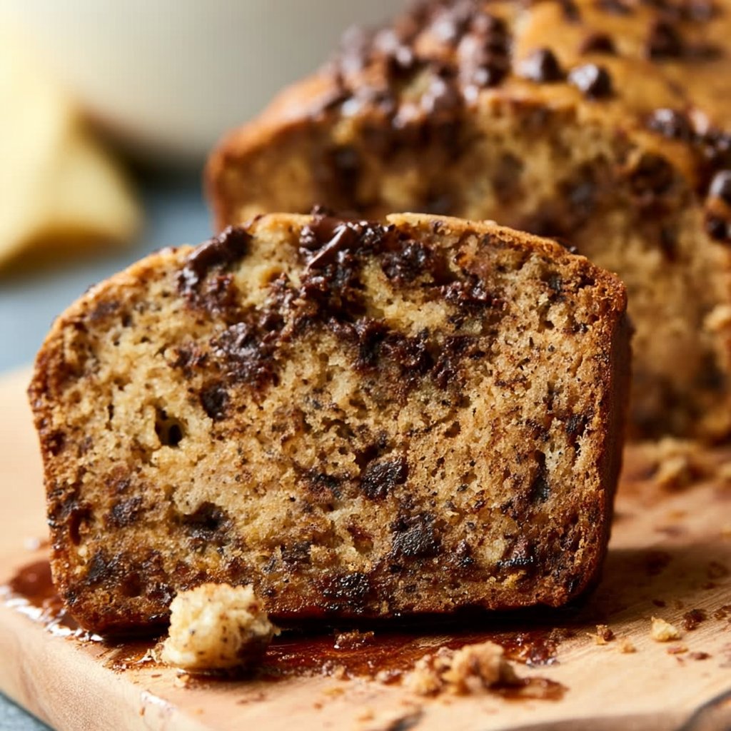 The Best Chocolate Chip Banana Bread