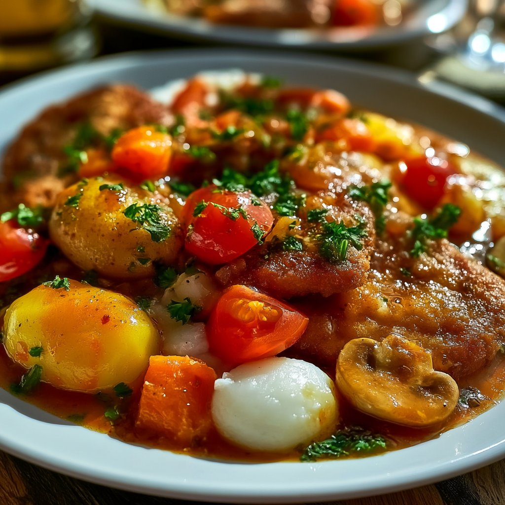 Köstlicher Schnitzeltopf