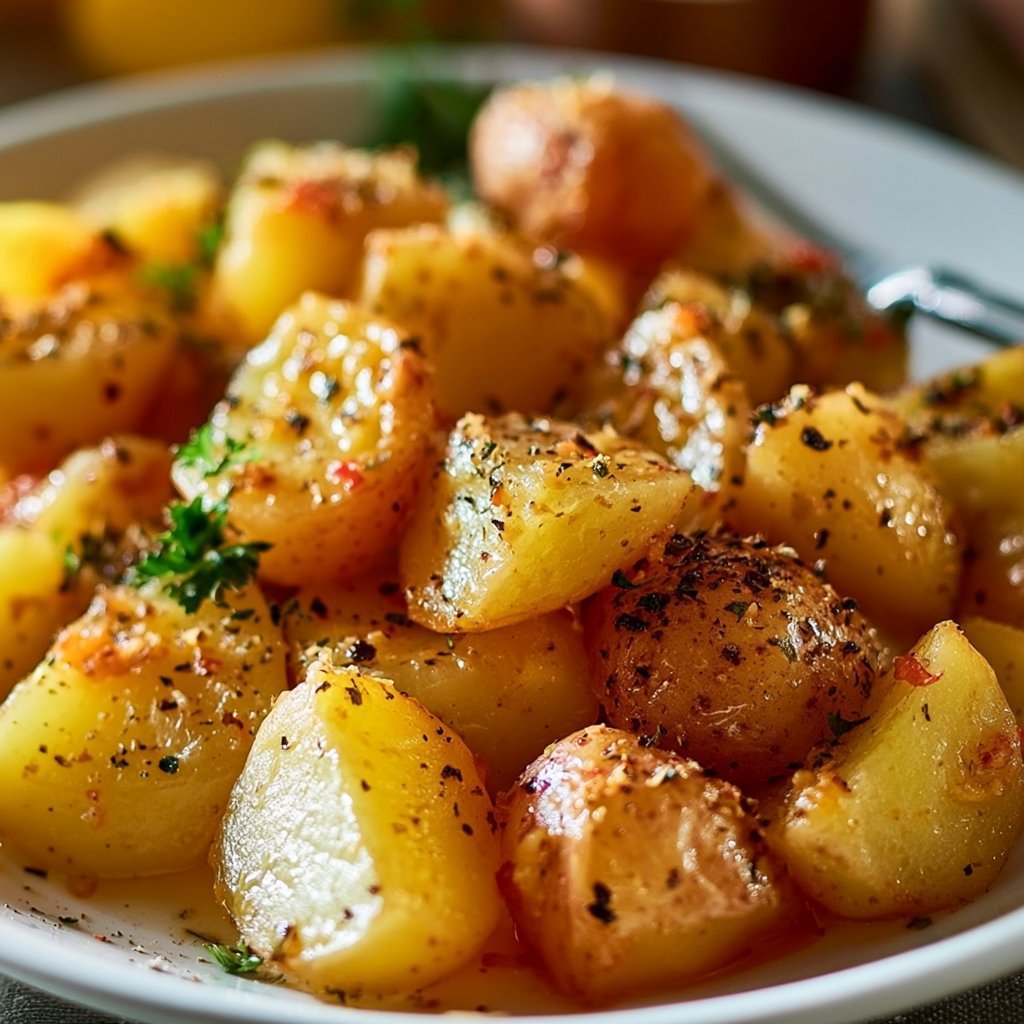 Greek Lemon Potatoes