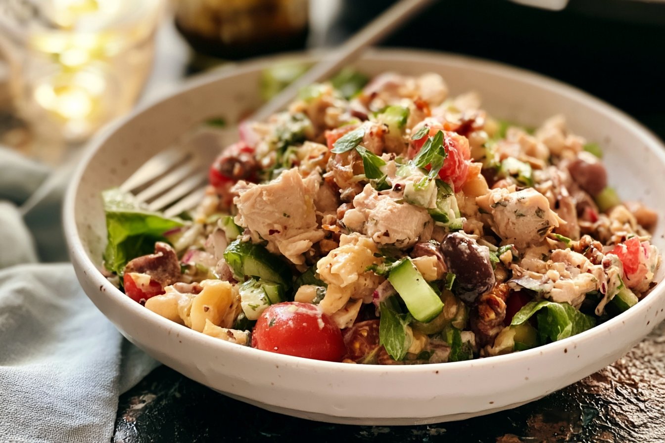 Mediterranean Chicken Salad