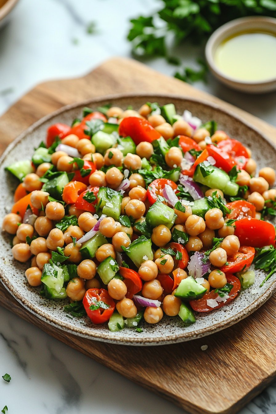Turkish Chickpea Salad