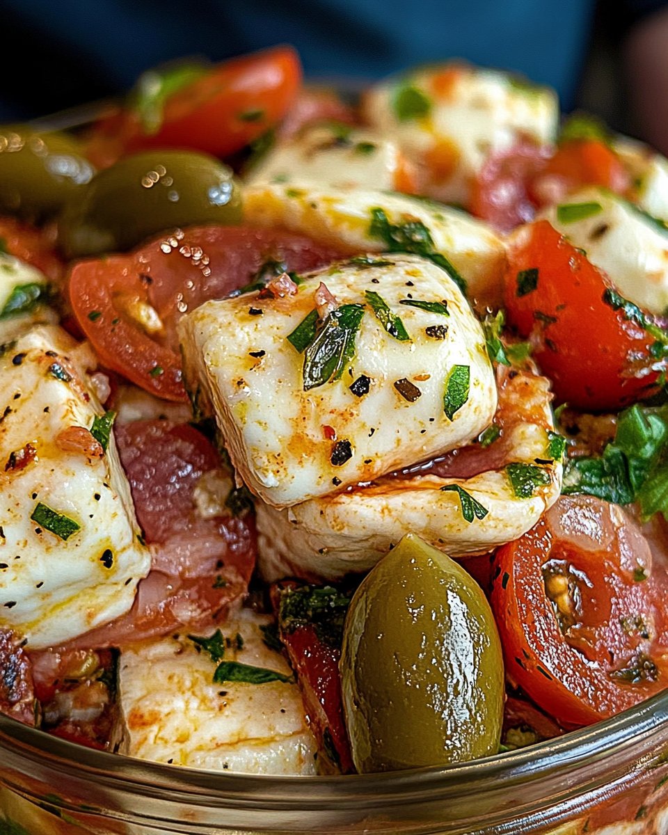 Mozzarella Pepperoncini Antipasto Salad