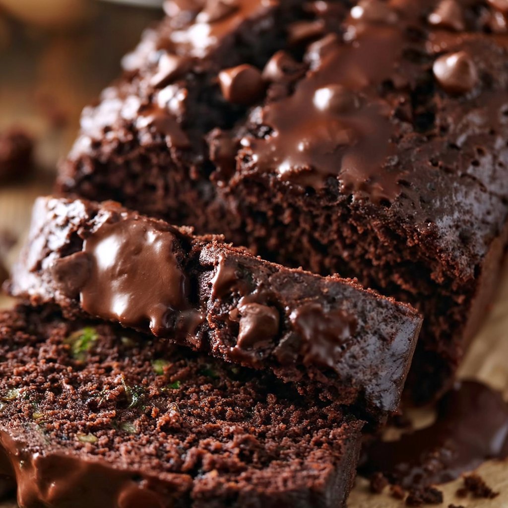 Double Chocolate Zucchini Bread