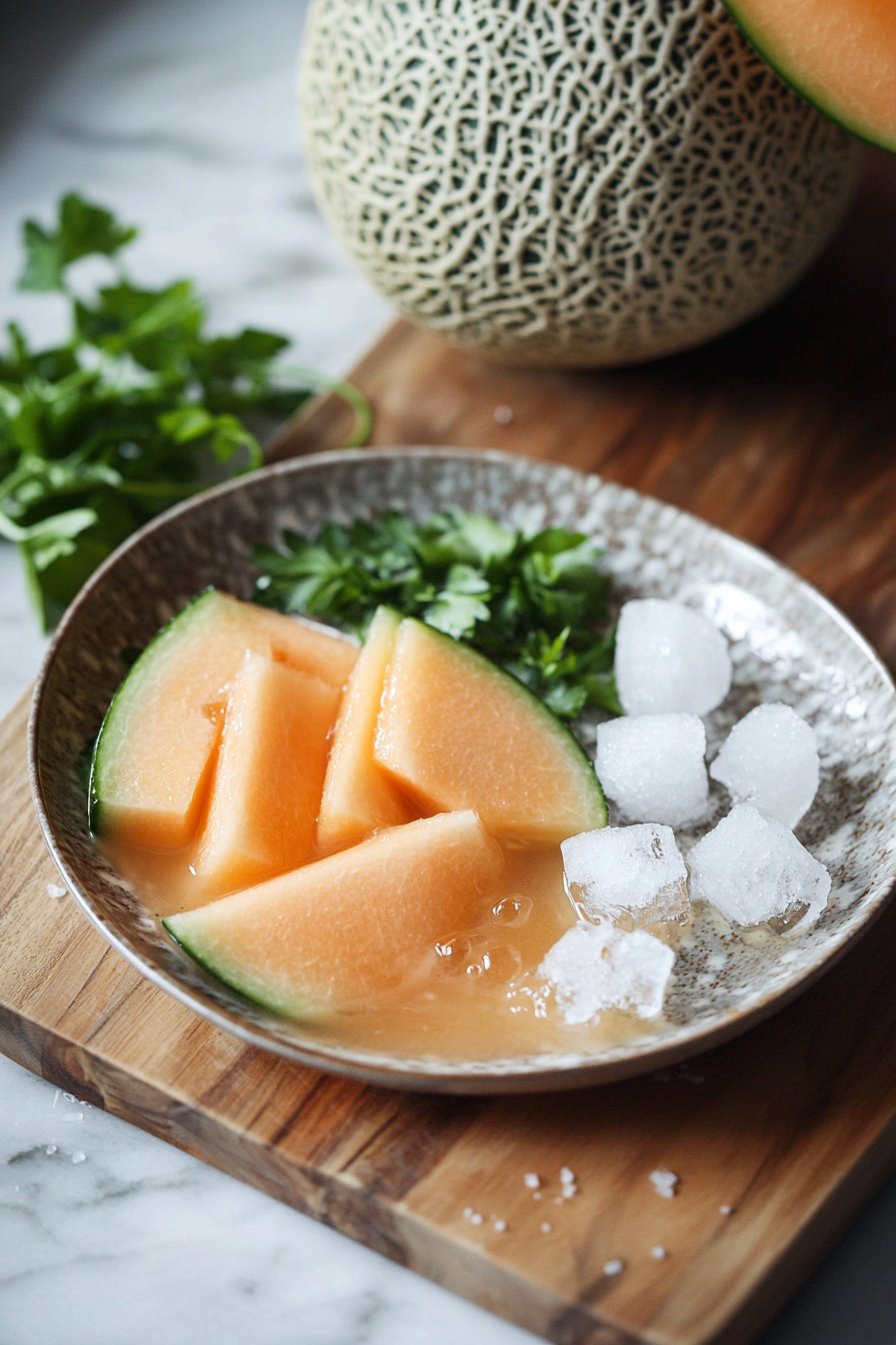 Fresh Cantaloupe Juice