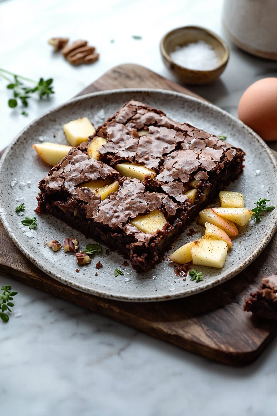 Apple Brownies