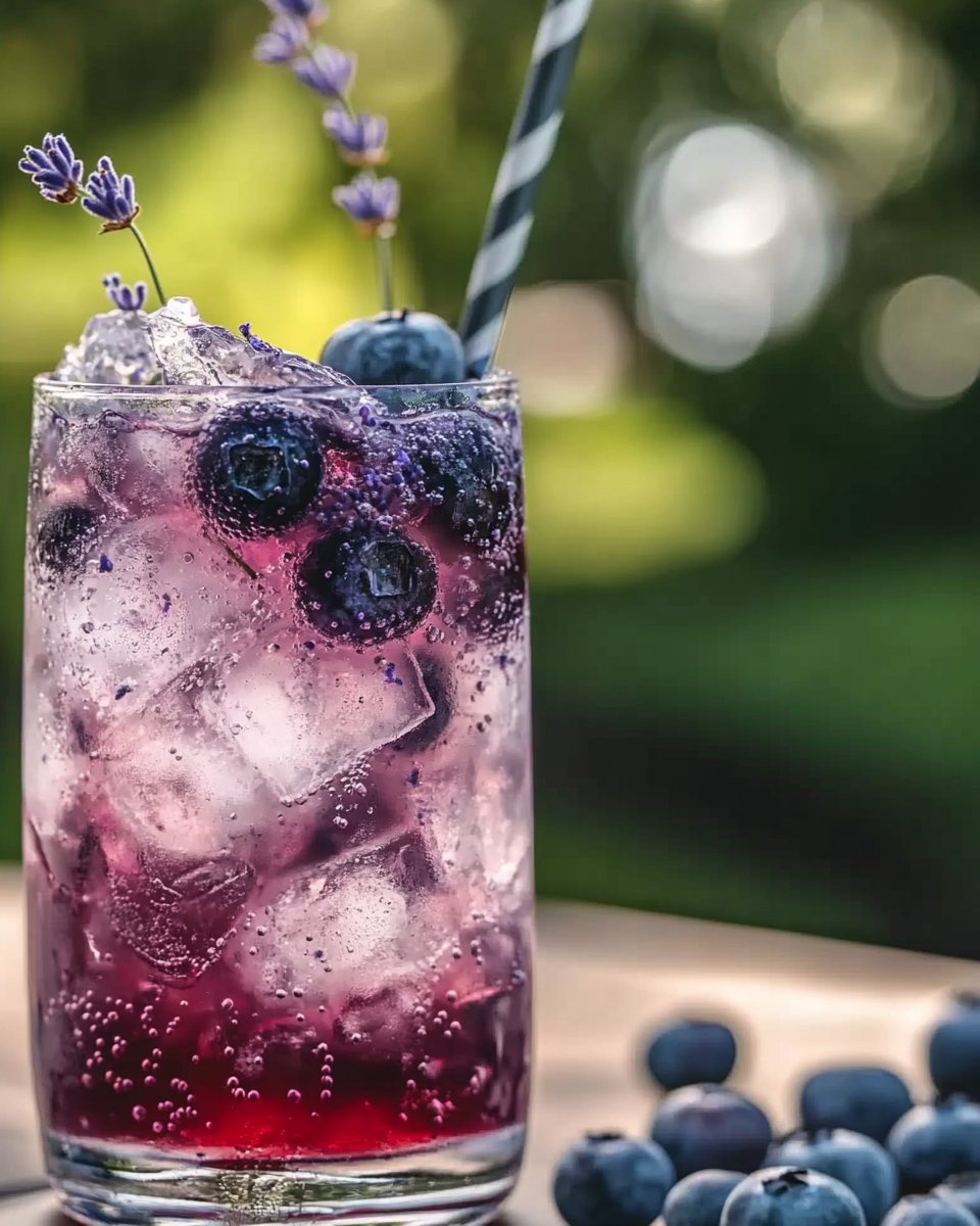 Blueberry Lavender Mocktail