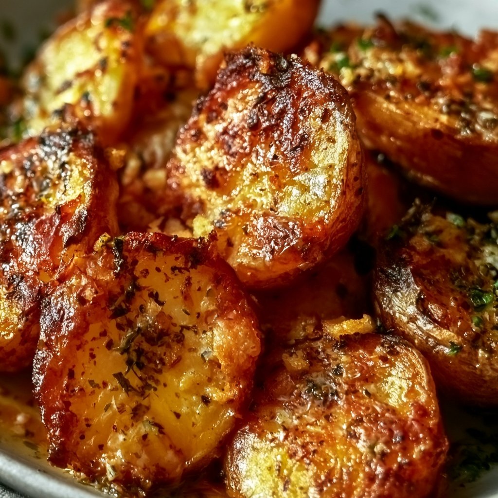 Crispy Herbed Greek Potatoes