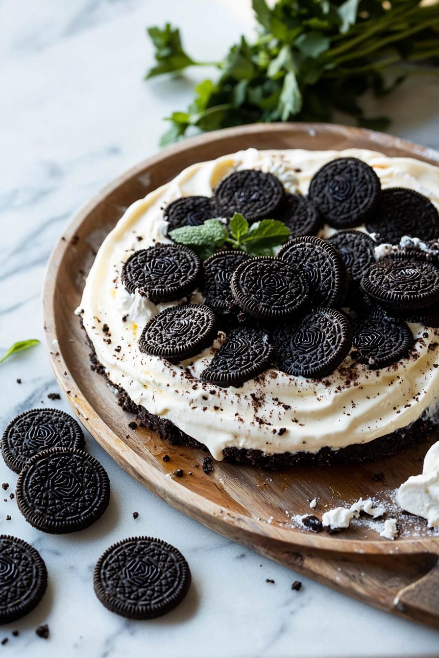 No-Bake Oreo Cheesecake