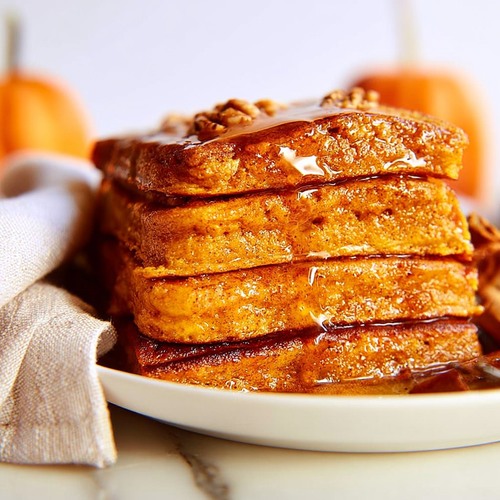 Fluffy Pumpkin Spice Sheet Pan Pancakes