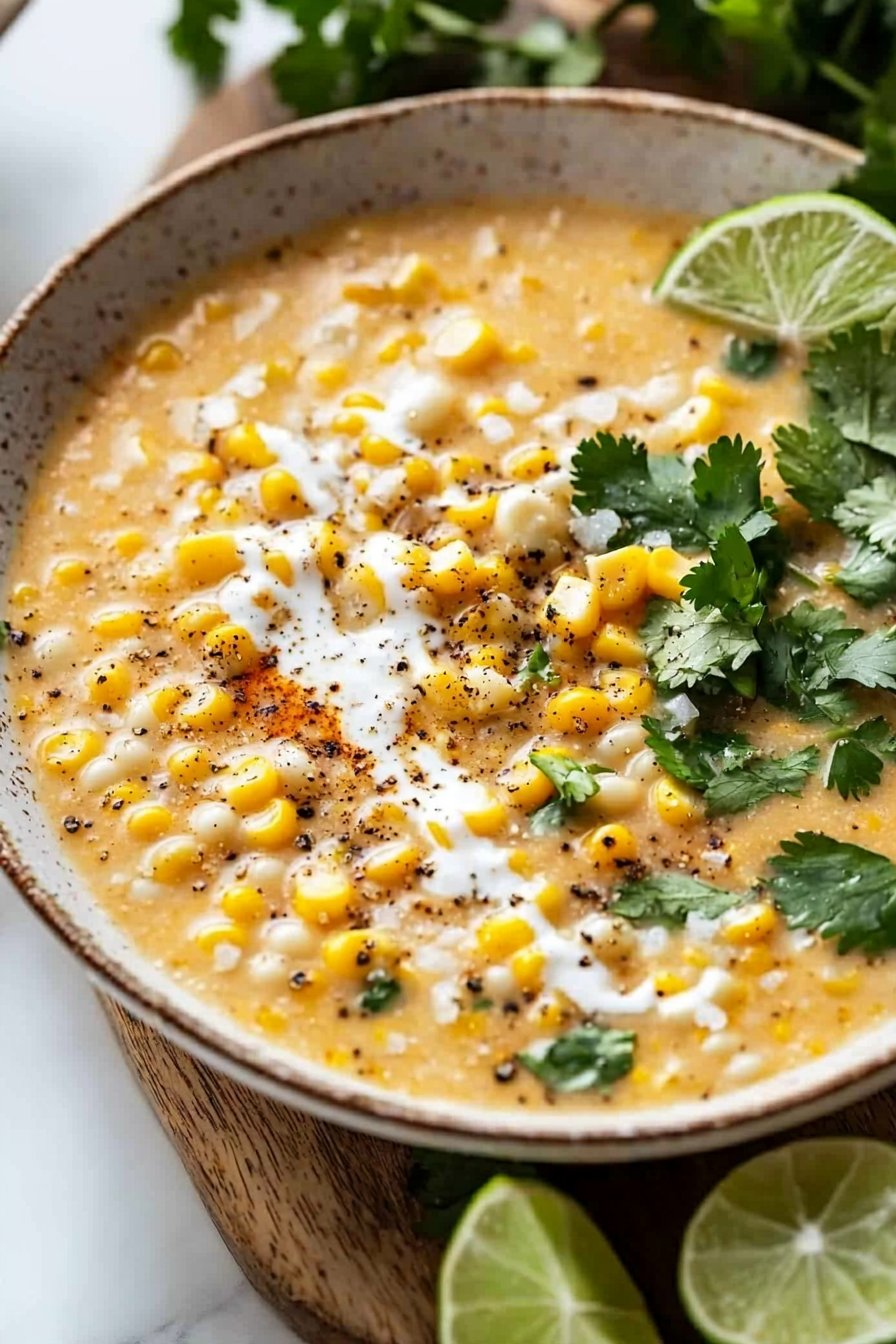 Mexican Street Corn Soup