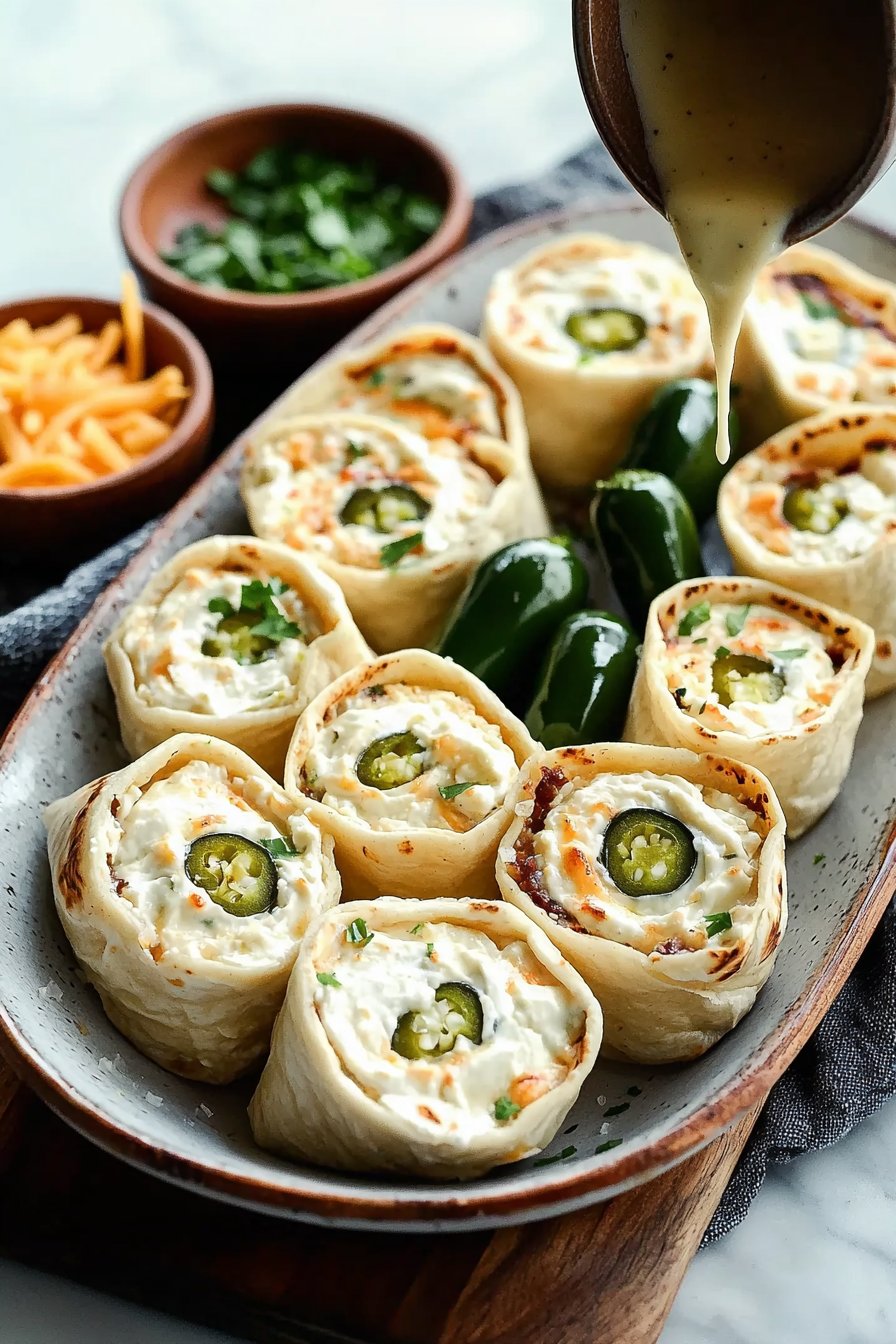 Jalapeno Cream Cheese Pinwheels