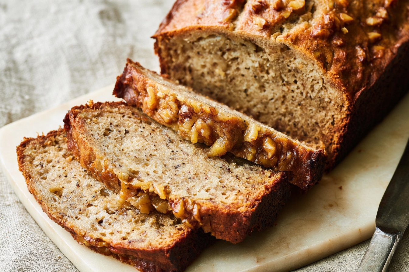Amazingly Moist Maple Banana Bread