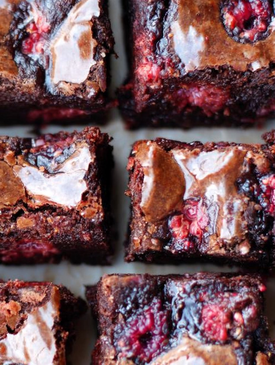 Raspberry Brownies