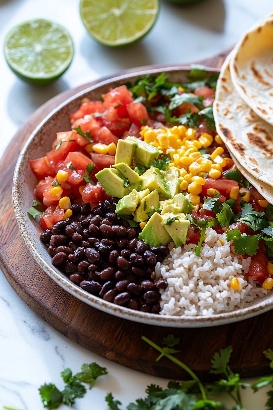 Bean & Rice Burrito Bowls