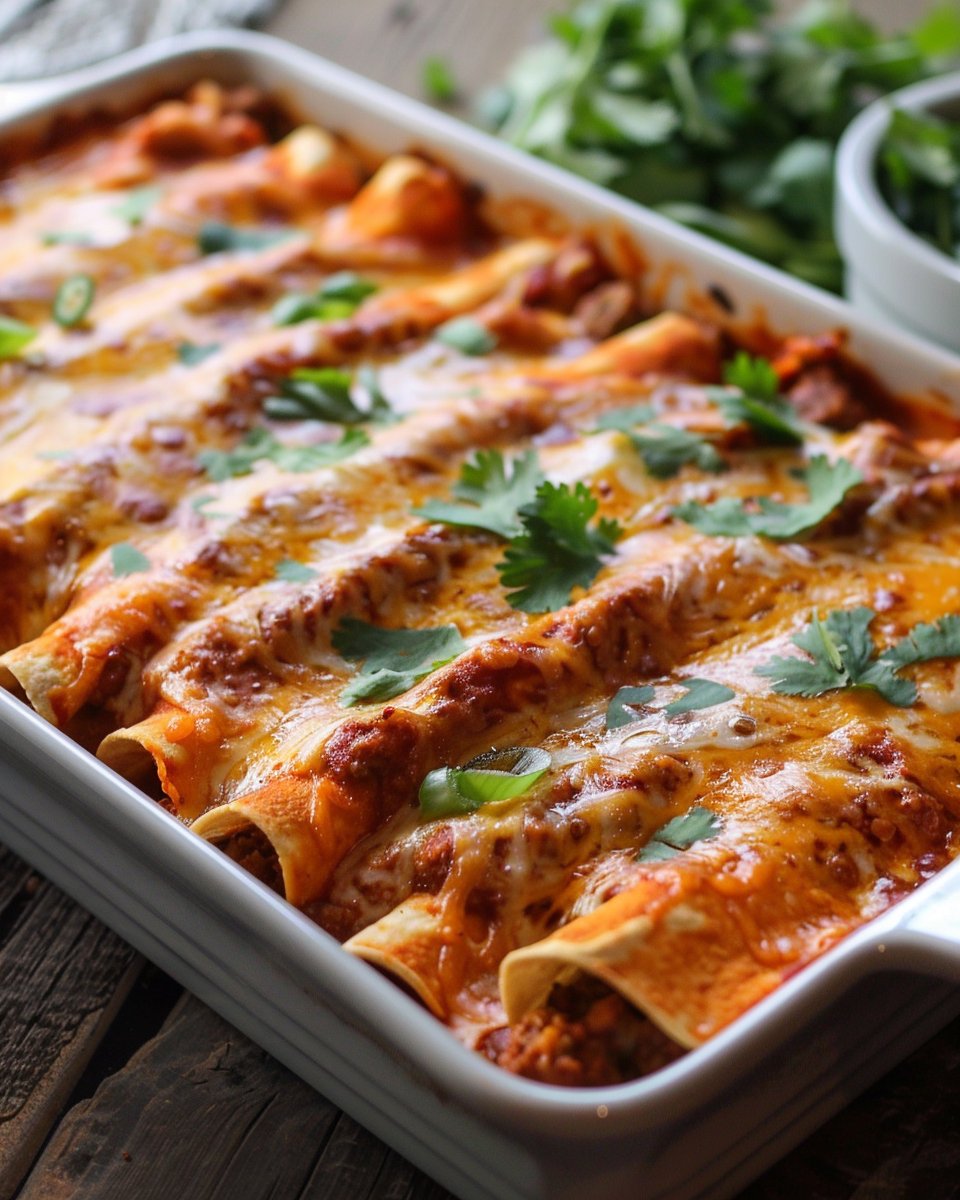 Meaty Enchiladas