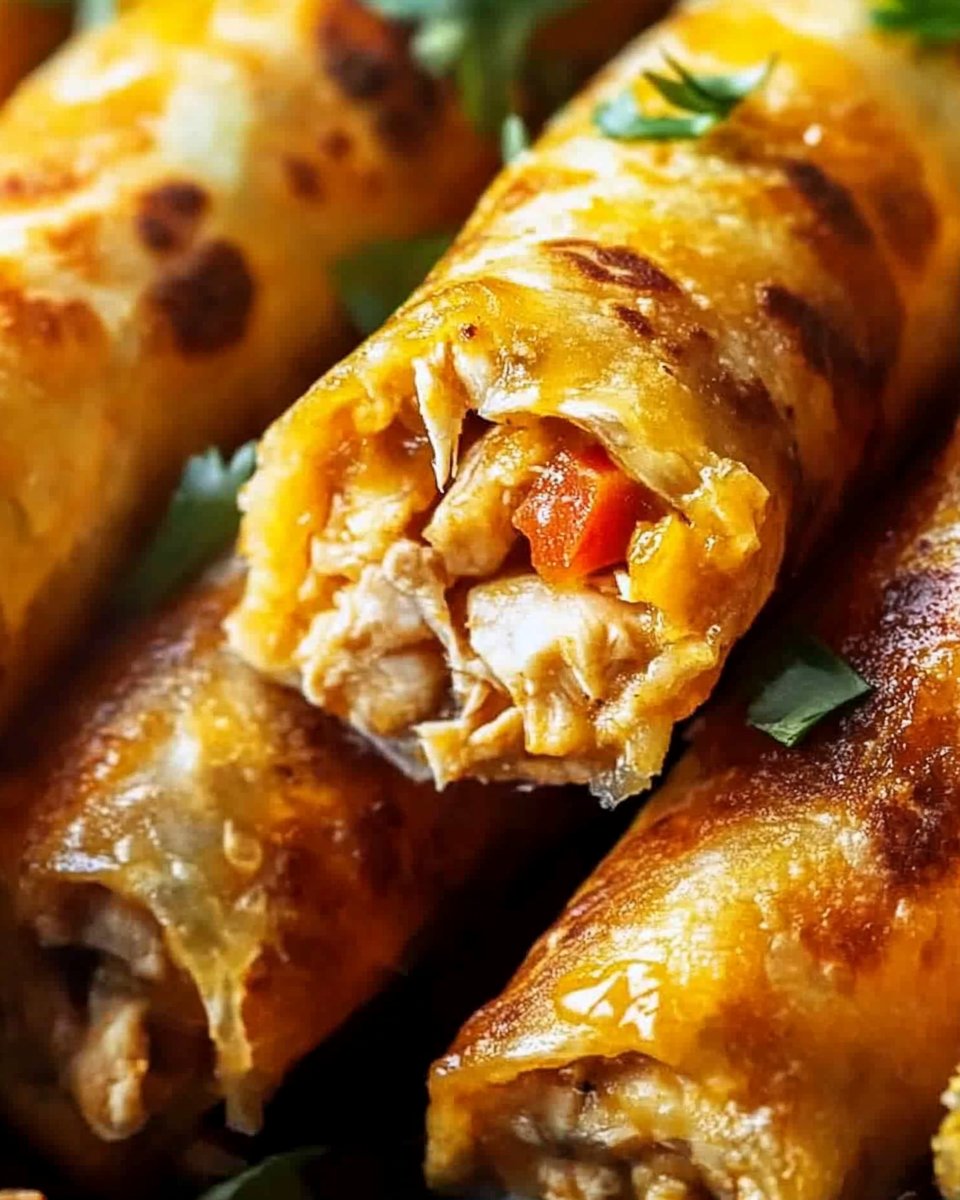 Easy Chicken Flautas