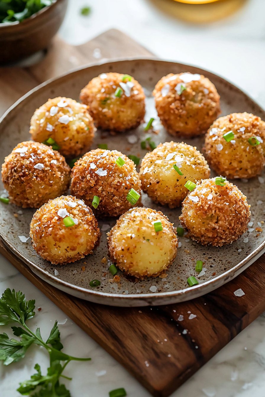 Irresistible Crunchy Crispy Potato Balls