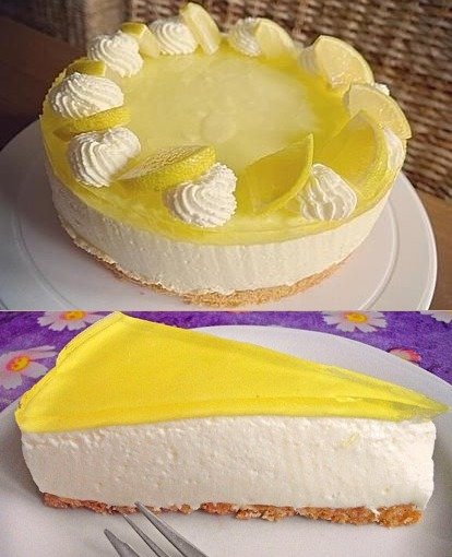 Zitronen Joghurt Torte