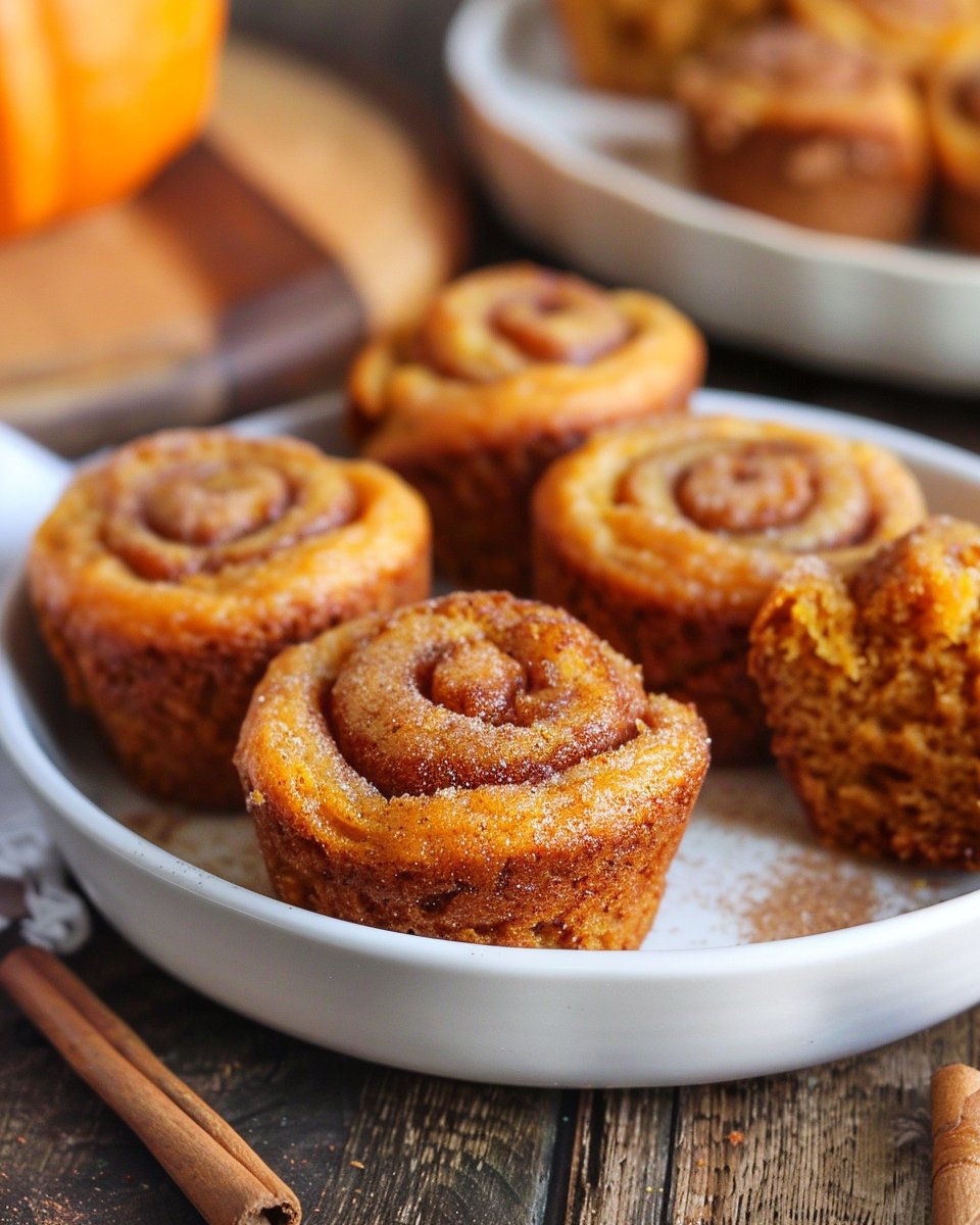 Cinnamon Swirl Pumpkin Bread Minis 2 Cinnamon Swirl Pumpkin Bread Minis