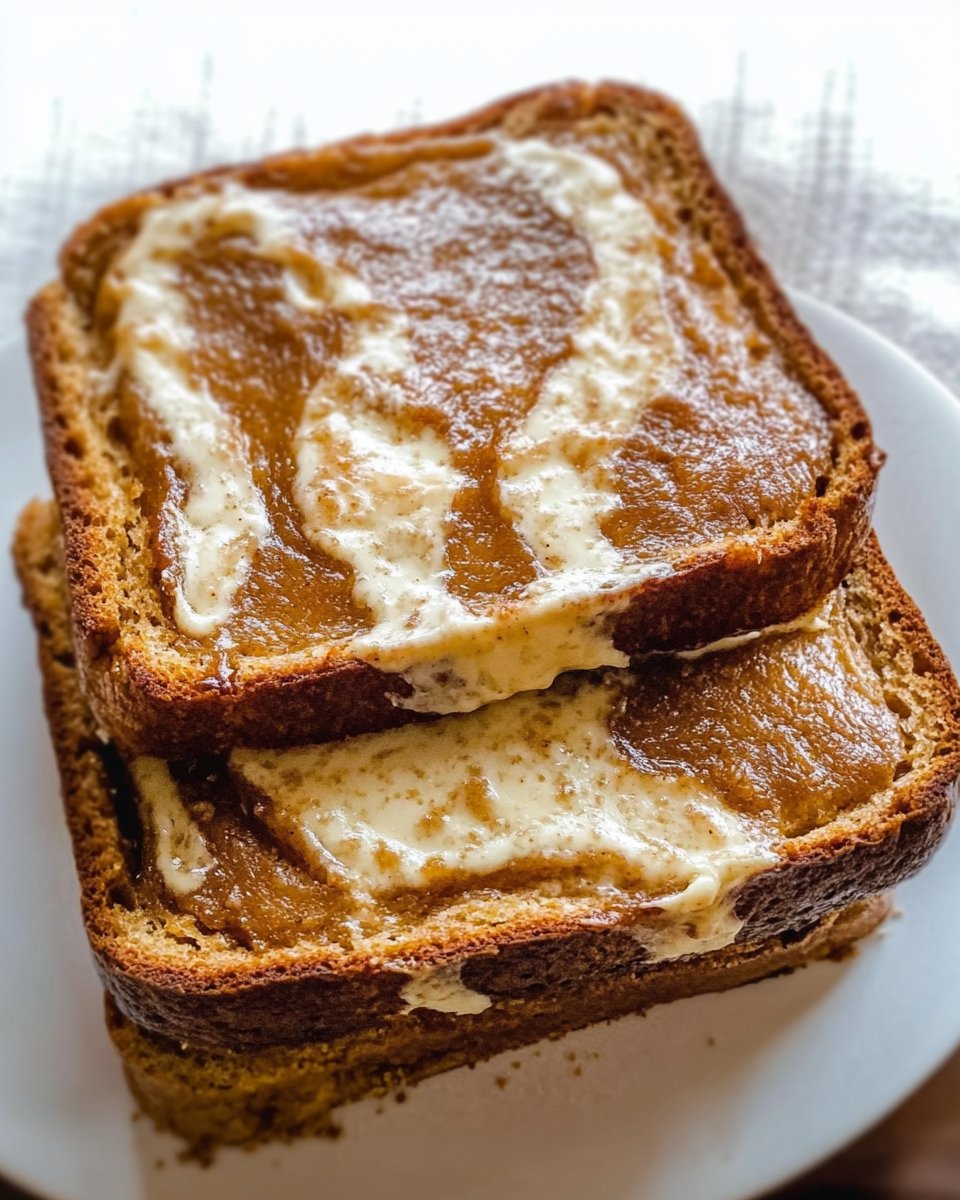 Pumpkin Cream Cheese Bread