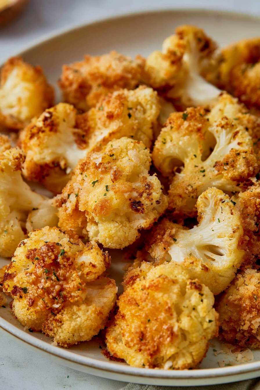 Air Fryer Parmesan Cauliflower